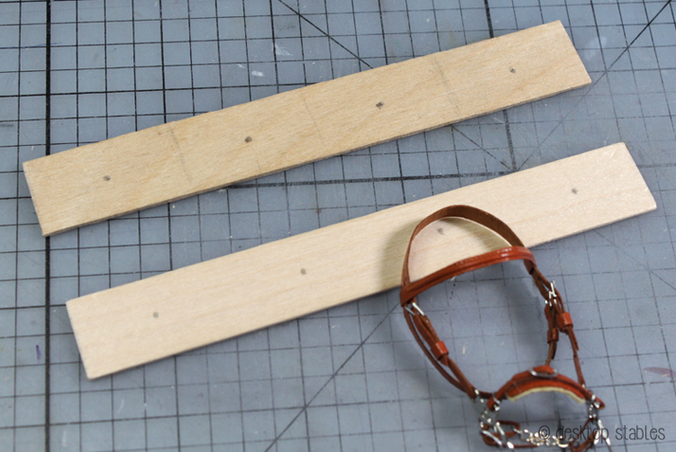 Tutorial: Wall Mounted Bridle Racks – Desktop Stables