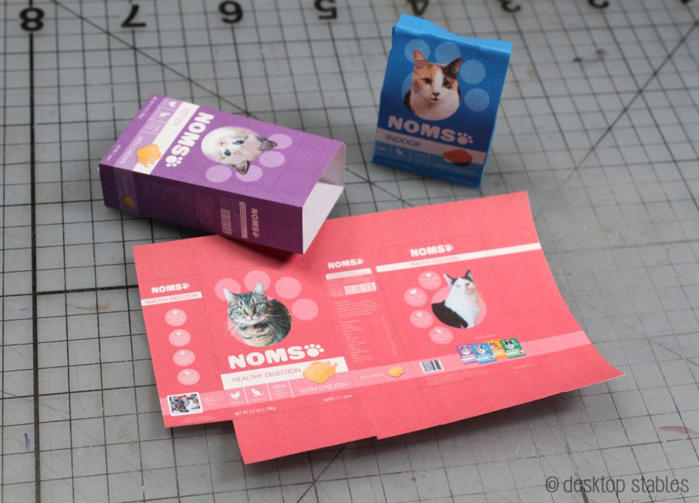 For Sale: Miniatures for cats + free printables! – Desktop Stables